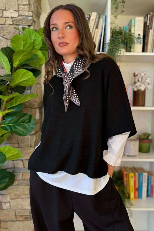 Babushka Triangle Silk Neckerchief